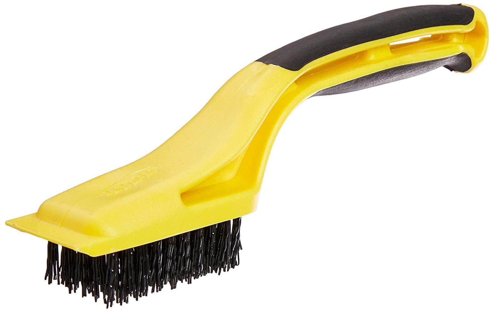 46804 Flexible Nylon Stripping Brush with Plastic Scraper and 11/8Inch x 21/4Inch Brush