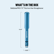 BaBylissPRO® Nano Titanium™ 1 1/2 Digital Ultra-Thin Flat Iron