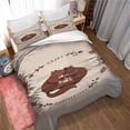 thumbnail image 1 of Housse de Couette Ensemble de Couette avec Taie d'Oreiller, Réversible, Beauté Fraîche, Diverses Tailles de Lit, 73 % Polyester 27 % Coton ), 1 of 3
