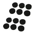 thumbnail image 1 of 12 x Capuchons d'Insertion de Tube Rond en Plastique Noir 50mm Dia, 12 x Insert de Tube Rond, Noir, 1 of 5