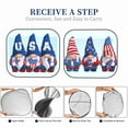thumbnail image 6 of Fotbe Cute Gnomes in USA1 2-Piece Car Windshield Sun Shade | Sun Blocker for Car Windshield | Foldable Automotive Interior Accessories for Sun Protection-Medium, 6 of 7