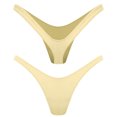 thumbnail image 3 of dPois Culotte String Aguichant pour Femmes en Forme de V -t-back Mini Bikini pour Fête à la Piscine Privée Nude L, 3 of 4