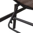 thumbnail image 7 of vidaXL Sun Lounger with Cushion Poly Rattan Brown, 7 of 7