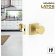 thumbnail image 2 of Mega Handles | Suana Passage Door Knob | Satin Brass, 2 of 4
