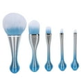 thumbnail image 2 of Los cepillos cosméticos, sistema de cepillos del maquillaje 5pcs se ruborizan el funcionamiento lleno de poder de los cepillos del polvo de los cepillos, 2 of 8