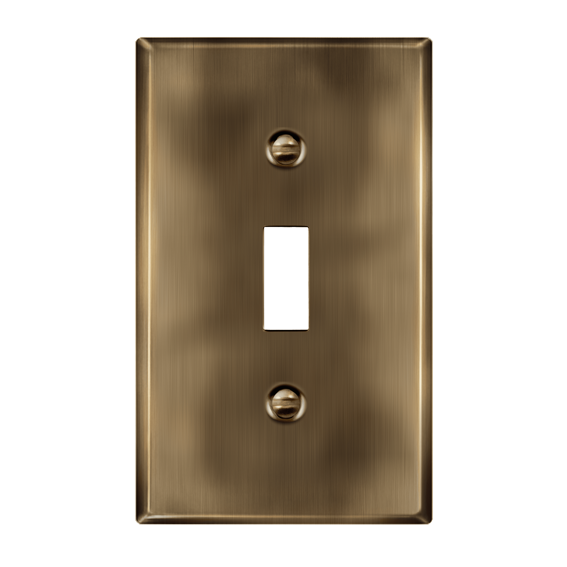 ENERLITES Toggle Light Switch Metal Wall Plate, Stainless Steel Switch