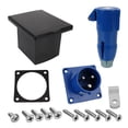 thumbnail image 1 of Socket With Cover External Flush Hook Up for RV Camper Marine 16A Waterproof ,RV Tool, 1 of 7