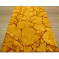 thumbnail image 3 of Tapis Contemporain en Laine Dorée Teintée Abstraite, 3 of 3