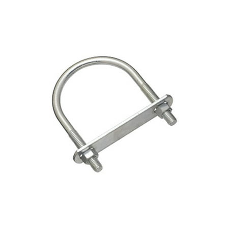 

National Hardware DLFA-1558 National Hardware N222-216 U-Bolt Plate & Nuts 3/8 By 3 By 4-1/2 Inch Zinc Plated Steel