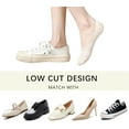 thumbnail image 5 of YooGuoGuo Womens Low Cut Thin Breathable Cotton Causal Socks Non Slip No Show Socks for Women Liner Flats Socks 6 pack, 5 of 8