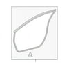 Genuine OE Toyota Door Seal (Left, Front) - 67862-06150
