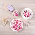 thumbnail image 3 of Litake 200Pcs Silicone Beads for Keychain Making DIY Necklace Bracelet Jewelry Silicone Accessories with 5M Rope, 3 of 9