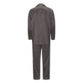 thumbnail image 3 of Matching Family Christmas Pajamas Satin Silk Pajama Set for Family Button Down Pajamas Solid Sleepwear Loungewear Matching Holiday Pajamas, 3 of 5