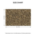 thumbnail image 4 of Placemats Set Of 4 / 6, Leopard Print Placemats For Dining Table Indoor/Outdoors Heat Resistant Washable Placemats 18" X 12", 4 of 8