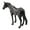B, variant on D Andalusian Stallion Horse Model Toy Plastic Figure For Kids Party Decor