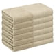 thumbnail image 1 of REGALWOVEN 6 Paquete de Toallas de Algodón, Toalla de Cara Impresa, Toallas Absorbentes y Cómodas para Baño, Hotel, Gimnasio Caqui 13" x 13", 1 of 7