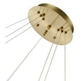 thumbnail image 2 of Bethel International LED Chandelier Sand Gold Metal & Acrylic, 2 of 5