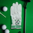 thumbnail image 2 of Feelin' Lucky Green Shamrocks Golf Glove | Premium Cabretta Leather & Supportive Palm Pad, 2 of 10