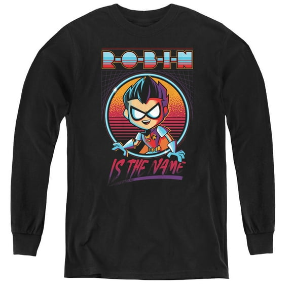 Teen Titans Go To The Movies - Robin - Youth Long Sleeve Shirt - X-Large