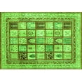 thumbnail image 1 of Ahgly Company Indoor Rectangle Abstract Green Contemporary Area Rugs, 3' x 5', 1 of 1