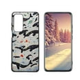 thumbnail image 1 of Compatible with Motorola MOTO Edge 2021 Phone Case, Whales-6 Case Men Women, Flexible Silicone Shockproof Case for Motorola MOTO Edge 2021, 1 of 1