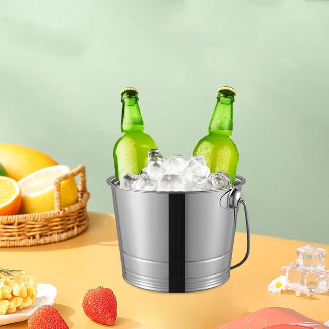 Cubo de hielo portátil, contenedor de hielo para enfriar bebidas, cubo de cerveza multiusos, cubo enfriador de bebidas para Buffet, entretenimiento, 1000ML
