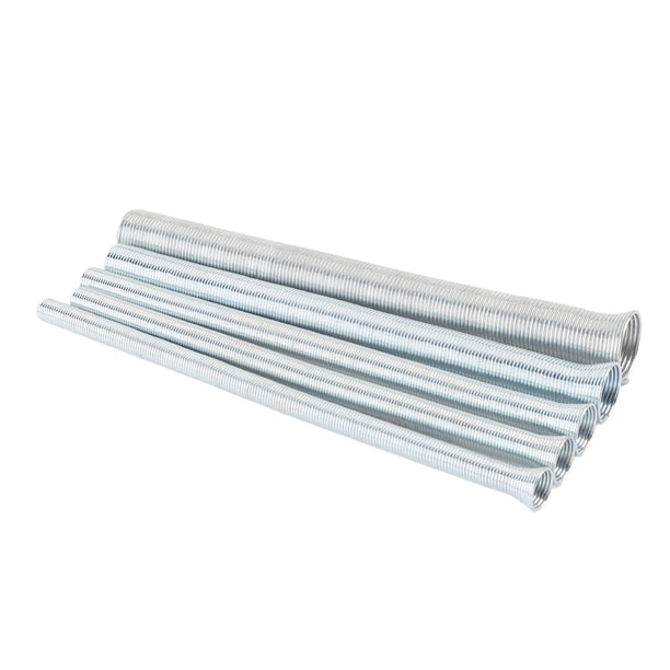Kit De Dobladoras De Tubos Con Resorte, Dobladoras De Tubos Con Resorte De 210 Mm Curva Precisa Versátil De Alta Dureza Para Tubos De Acero Delgados