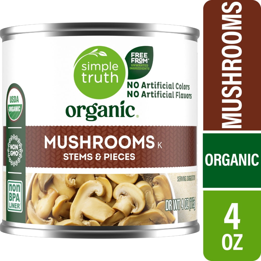 Simple Truth Mushrooms 4 oz - 5 Pack