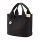 thumbnail image 3 of Bolso de mano pequeño para mujer, bolso de compras con bolsillos, bolso con asa , materiales duraderos, monedero con cremallera suave, tamaño Negro, 3 of 8