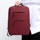 thumbnail image 1 of Mochila para portátil de 15.6 pulgadas, mochila de viaje delgada de negocios roja con puerto de carga USB, mochila de hombro doble de gran capacidad para la universidad y la escuela, regalos para homb, 1 of 6