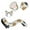 Style B, variant on Runquan Cat Ears Tail and Paws Animal Ears for Graduation Ceremony Role Playing Prom A