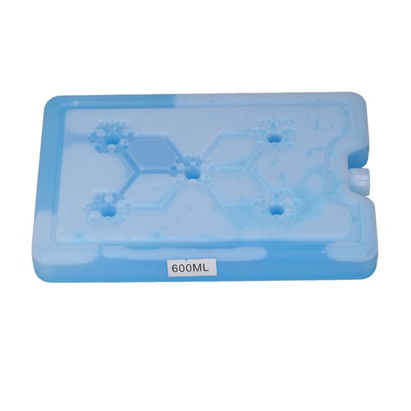 Pack de glace réutilisable, boîte à glace sûre pour la médecine pour la conservation du lait frais 600 ml