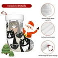 thumbnail image 5 of Honeii Colors Cats for Christmas Stocking,Large Xmas Stocking,Holiday and Family Stocking for Fireplace Christmas Holiday Party Decoration, 5 of 7