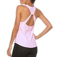 thumbnail image 2 of Womens Racerback Tank Tops Sleeveless Tank Tops for Women Crewneck Camisole Yoga Workout Casual Athletic Loose Fit Gym Clothes, 2 of 5