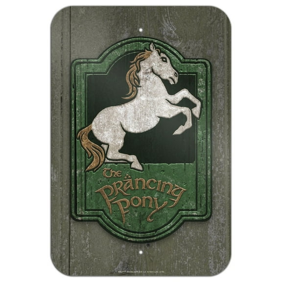 Lord of the Rings The Prancing Pony Home Business Office Sign