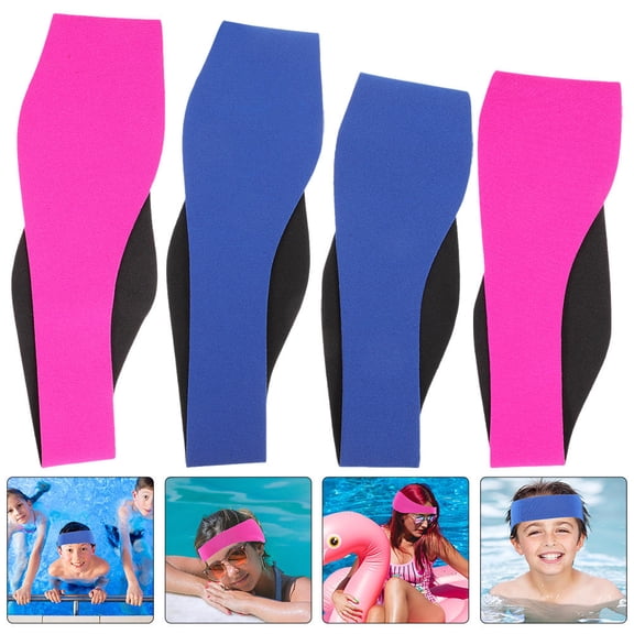 Milisten  4 Pcs Breathable Swimmers Headband Headbands Swimming Wear-resistant Diving