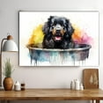thumbnail image 3 of Tibetan Mastiff Dog Canvas Bathroom Décor - Unique Bath Wall Decor - Modern Canvas Bathroom Wall Art - Room Decor - Bathroom Decorations - Restroom Sign - Wall decor living room, 3 of 4