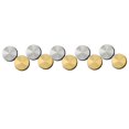 thumbnail image 4 of Flute Repair Wind Instrument Metal Opening Plug 10 Pieces of Flute Repair Tool Musical Instrument Accessories, 4 of 5