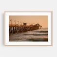 thumbnail image 2 of Imperial Beach Pier at Sunset 03 - Imperial Beach California Photography Boardwalk Sunset Seascape Ocean Coastal Waves Nautical Unframed Wall Art Print 32 x 48 inches, 2 of 7