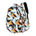 thumbnail image 1 of Mochila de tenis, bolsa de tenis, funda para raqueta, bolsa grande portátil para raqueta, bolsa de bádminton para paletas de pickleball, pelotas, Azul Negro Marrón, 1 of 8
