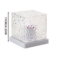 thumbnail image 3 of BotaniNest Square Water Ripple Ambient Night Light For Bedroom Modern Minimalist Design Soft Glow Lamp, 3 of 6