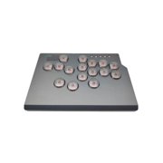 Fight Stick for Arcade Stick for PS4/PS5/Switch Leverless Controller Arcade Stick with RGB Light Turbo Function