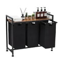 thumbnail image 2 of Garvee Laundry Hamper, Laundry Basket Organizer Laundry Sorter with 2/3/4 Pull-Out and Removable ,Bags and Top Shelf, Dirty Clothes Hamper for Laundry Room Bathroom Bedroom and Dorm,Three Bags, 2 of 8