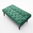 thumbnail image 6 of Canddidliike Sofa Converts to Sofa Bed Velvet Sofa Bed for Family Living Room, Apartment, Bedroom, Green, 6 of 7