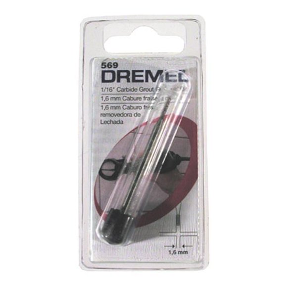 Dremel 569D 1/16-Inch Diameter Grout Removal Bit , Silver