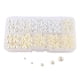 thumbnail image 3 of Cuentas redondas sueltas, accesorios para manualidades, decoración del hogar, cuentas sin agujeros, cuentas sin perforar beis blanco, 3 of 9