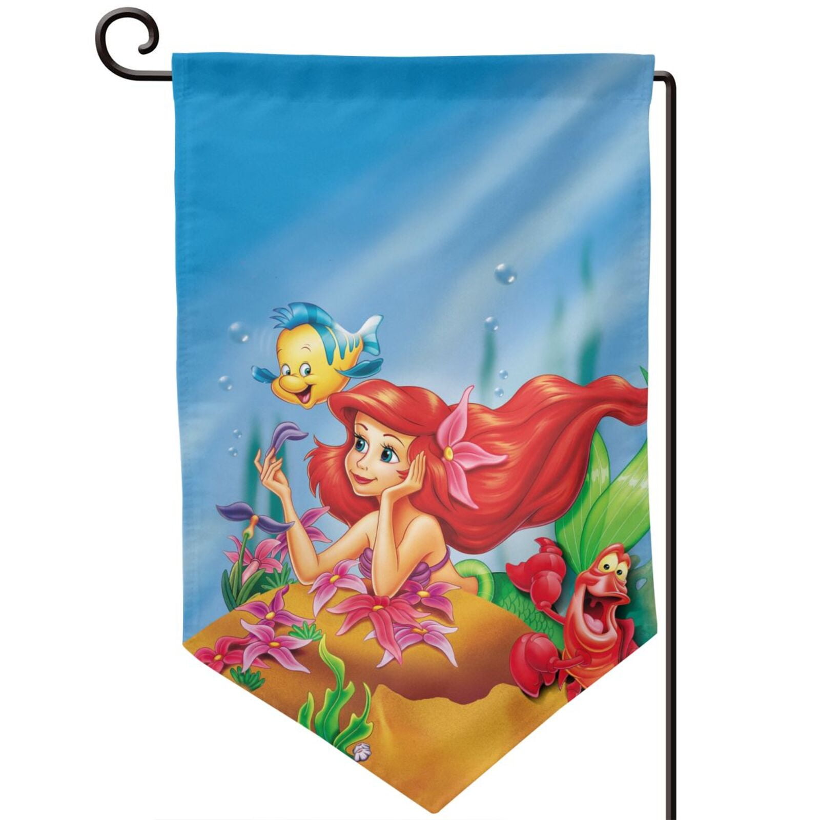 Mermaid Garden Flag Decorative House Banner Double-sided Yard Flag 12‘’x18'' 