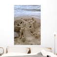 thumbnail image 1 of Sand Castle Wall Mural by Wallmonkeys Peel and Stick Graphic (48 in H x 32 in W) WM334858, 1 of 4