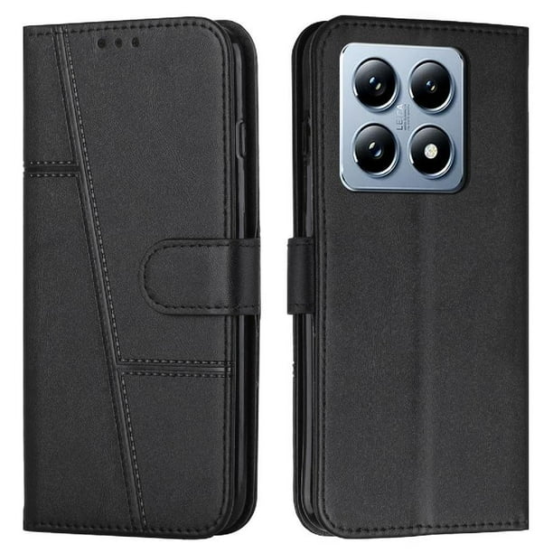 Funda Flip para FOXDOCK Xiaomi 14T Pro – Carcasa delgada y resistente a impactos con soporte para uso diario y profesional