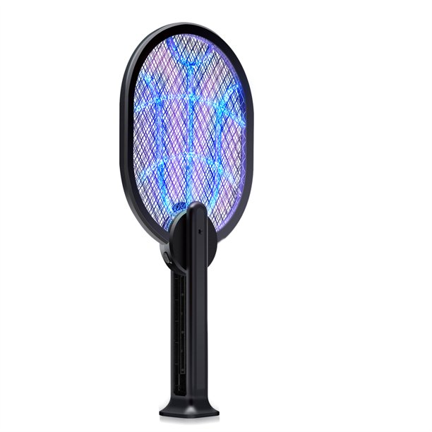 Advancent Raqueta de insectos eléctrica Operación silenciosa de noche recargable USB Lámpara de insectos Seguridad electrónica Suministros de Accesorios para electrodomésticos Advancent HA011853-00B